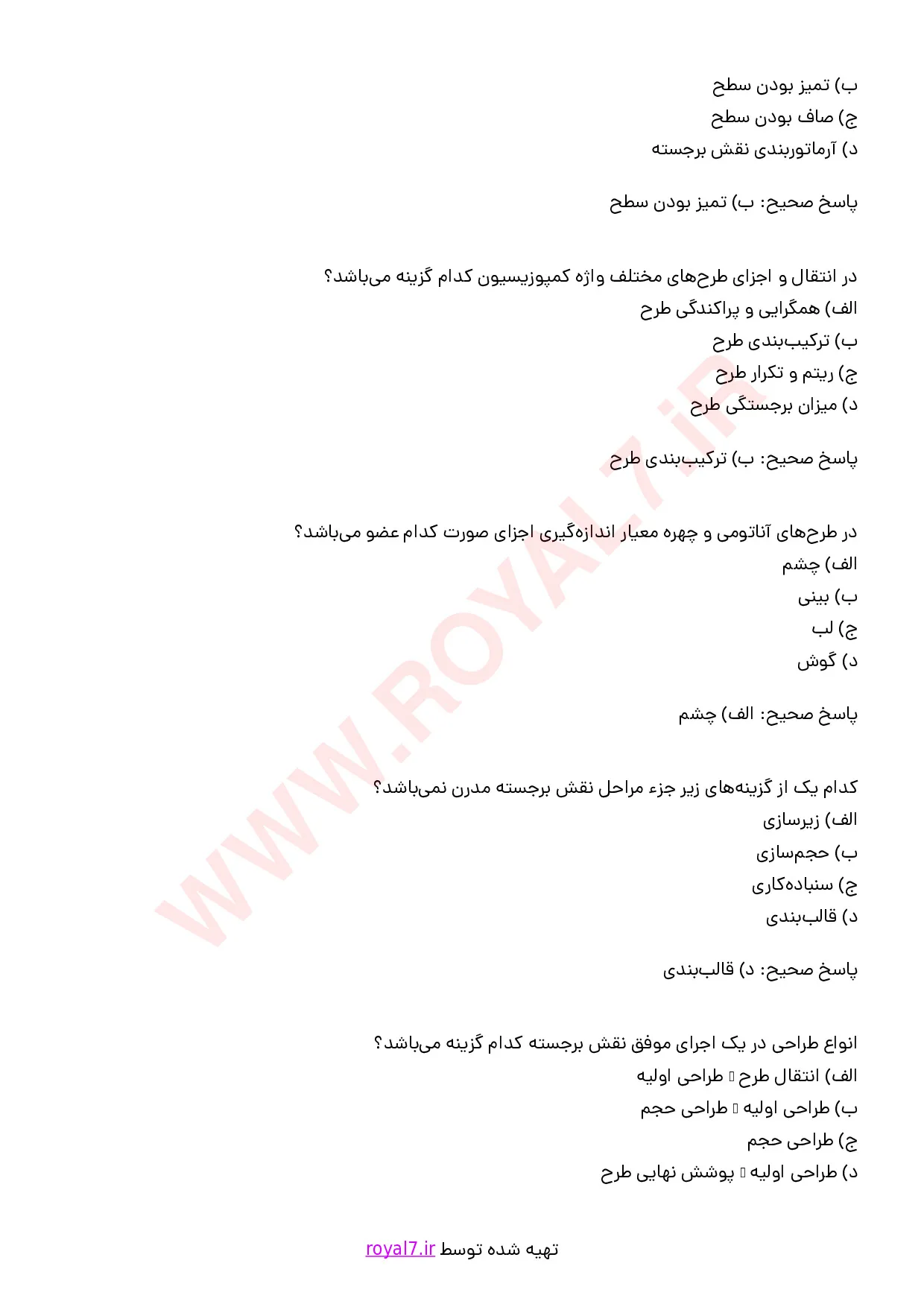 دانلود 125 نمونه سوال نقش برجسته کاری مدرن با بتونه روی دیوار