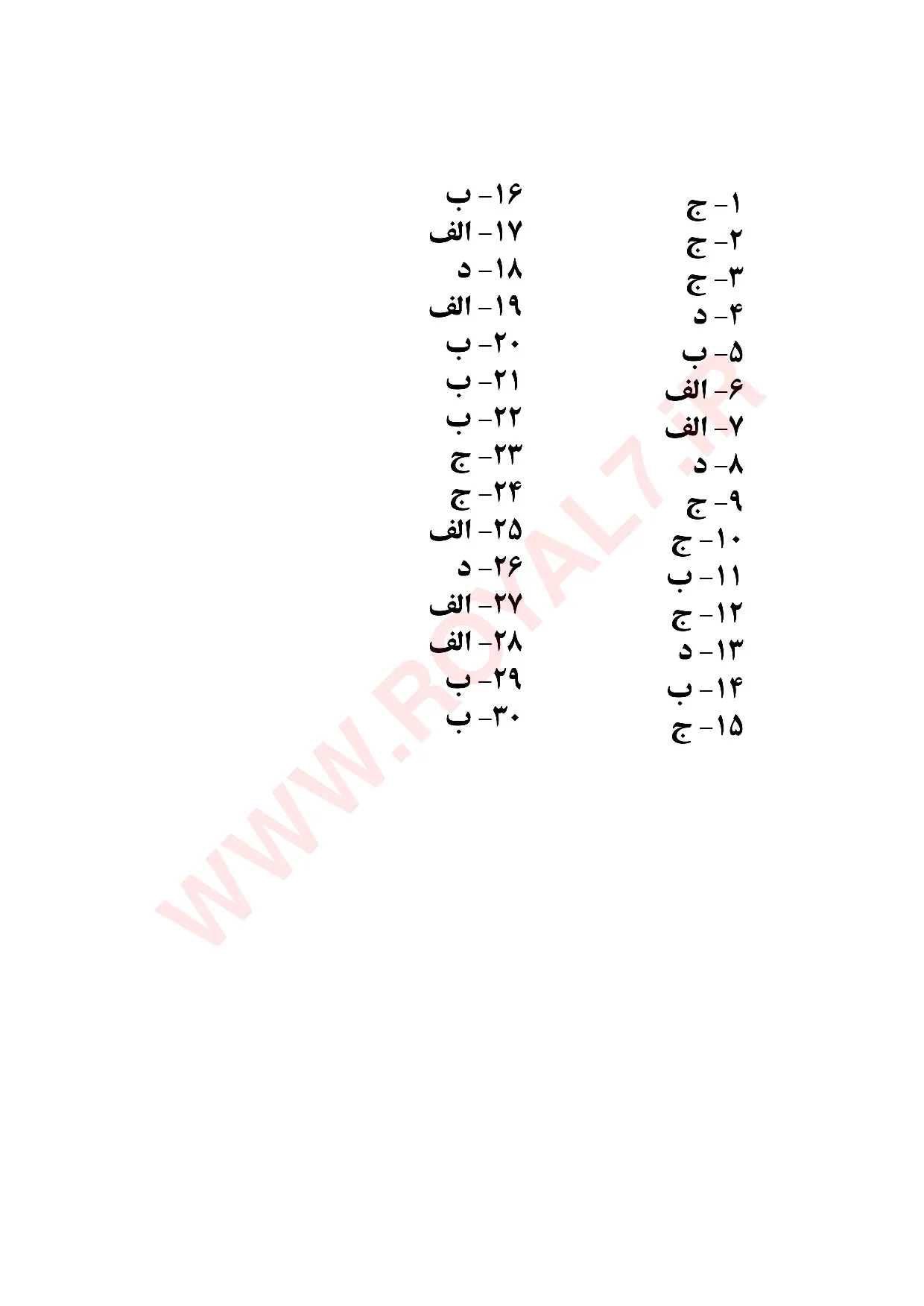 نمونه سوالات طراحی لباس زنانه فنی حرفه ای با جواب